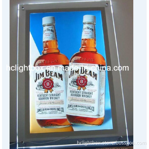 LED Crystal Light Box Frame Cheap Poster Frames